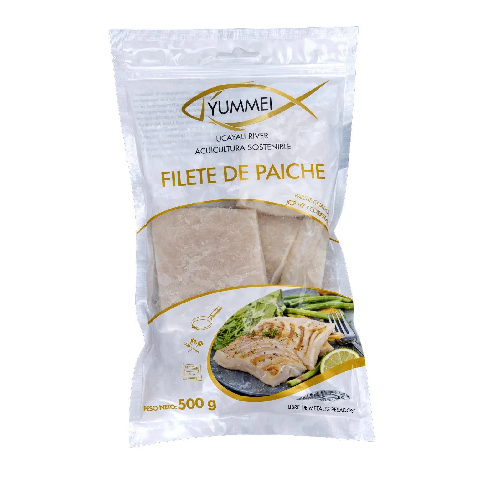 Filete de Paiche Yummei de 500 g
