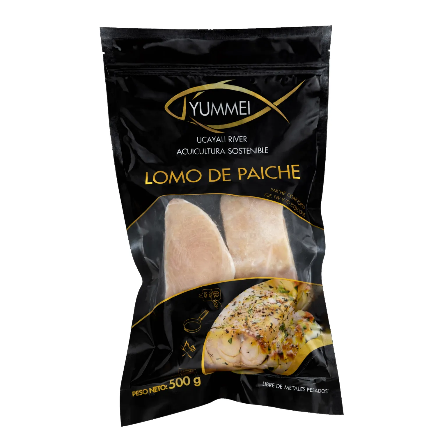 Lomo de Paiche Yummei de 500 g