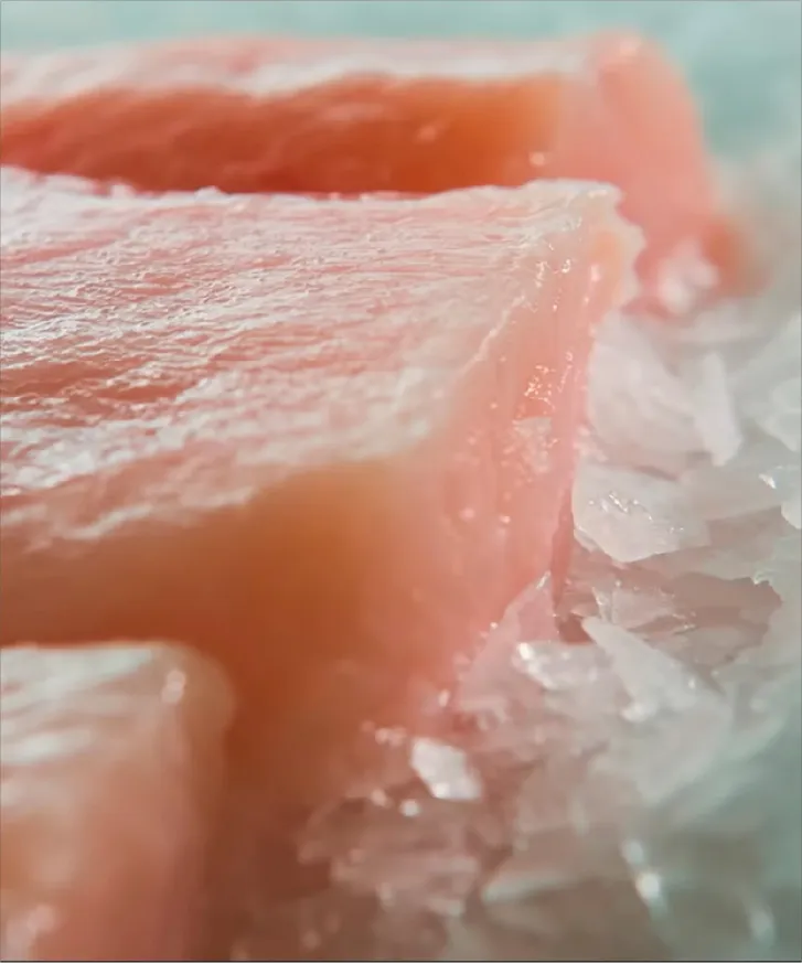 Paiche congelado listo para despacho